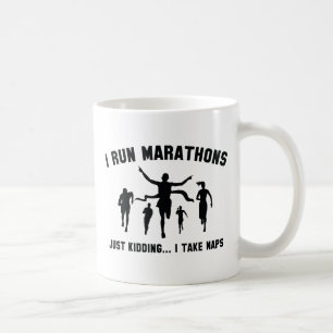 Ik ren Marathons Koffiemok