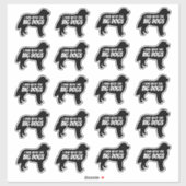 Ik ren met de Big Dogs Stickers (Vel)