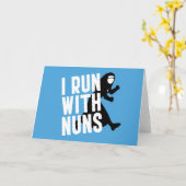 Ik ren met Nuns Kaart (Gele Bloem)