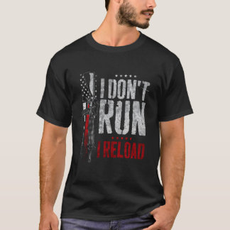 Ik Ren Niet Ik Herlaad Vs Vlag T-shirt