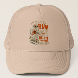 Ik Ren Niet Om Jaren Aan Mijn Leven Toe Te Voegen Trucker Pet