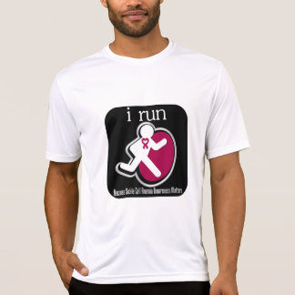 Ik ren omdat de sikkelcellen van belang zijn t-shirt