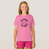Ik ren omdat ik Donuts leuk vind T-shirt (Voorkant volledig)