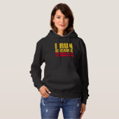 Ik ren omdat mensen gestraft worden. hoodie (Voorkant volledig)