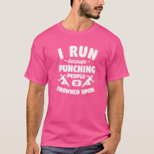 Ik ren omdat mensen op Mara worden gejaagd T-shirt