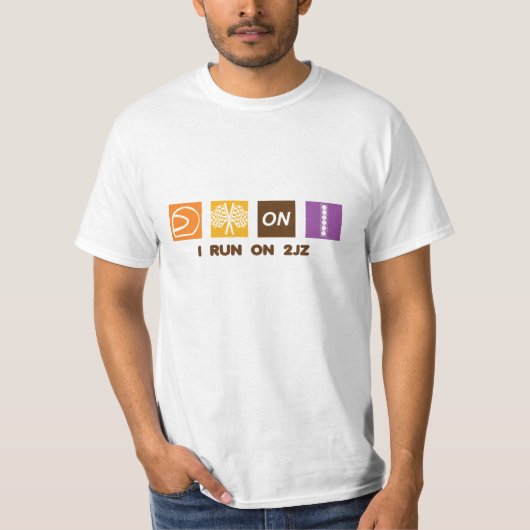 Ik ren op 2JZ T-shirt (Voorkant)
