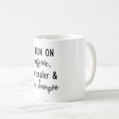 Ik ren op de Mok Caffeine, Concealer en Dry Shampo (Voorkant rechts)