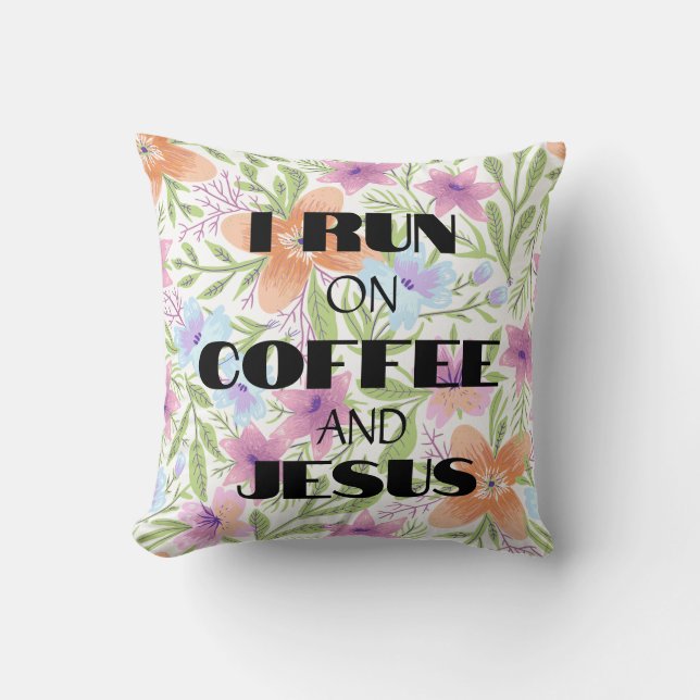 IK REN OP KOFFIE EN JEZUS KUSSEN (Voorkant)