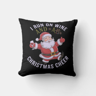 Ik ren op wijn en kerstjuichen kussen