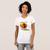 Ik ren op zonne-energie t-shirt (Voorkant volledig)