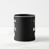 Ik ren voor Chocolademelk Hardlopen Mok (Midden)