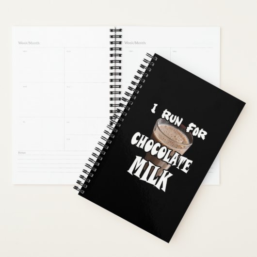 Ik ren voor Chocomel Hardlopen Planner (Display)