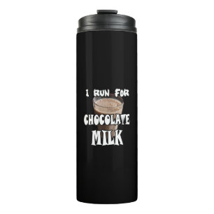 Ik ren voor Chocomel Hardlopen Thermosbeker