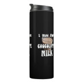 Ik ren voor Chocomel Hardlopen Thermosbeker (Geroteerd rechts)