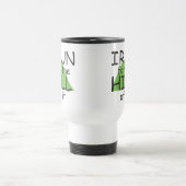 Ik ren voor de heuvel © - Funny Runner Thema Reisbeker (Center)