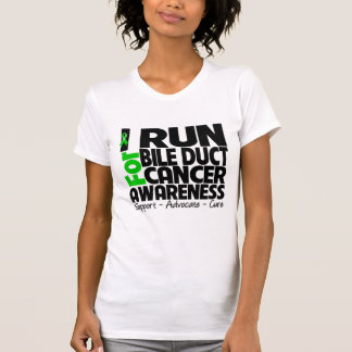 Ik ren voor de kankerbewustwording van een heupgor t-shirt
