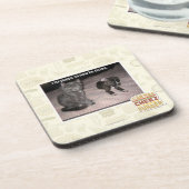 Ik repareer puppy bier onderzetter (Linkerzijde)