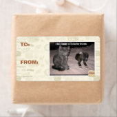 Ik repareer puppy etiket (Insitu)