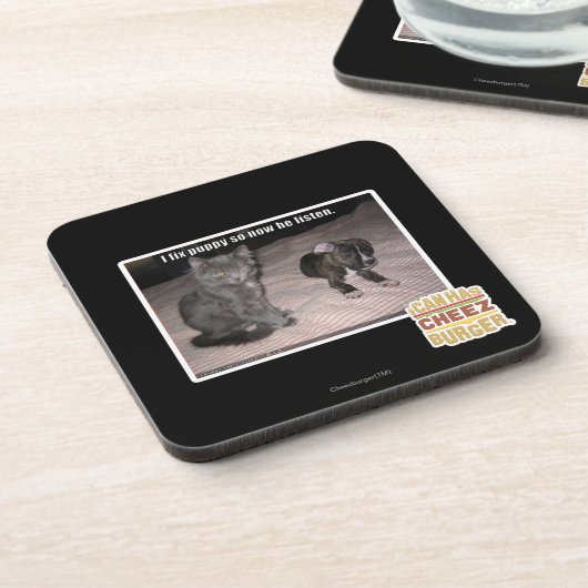 Ik repareer puppy onderzetter (Linkerzijde)