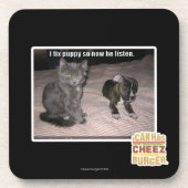 Ik repareer puppy onderzetter (Voorkant)