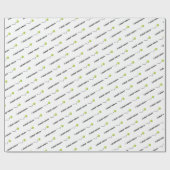 Ik retourneer trenniskrapppapier cadeaupapier (Vlak)