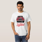 Ik rij een legende - MG Magnette in 18 kleur T-shirt (Voorkant volledig)