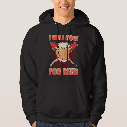 Ik rij voor de brouwerij hoodie (Voorkant)