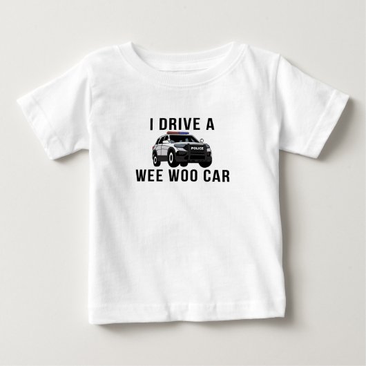 Ik rijd een week woo auto grappige politieagent (Voorkant)