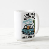 Ik rijd langs dinosaurussen en ga door koffiemok (Voorkant rechts)