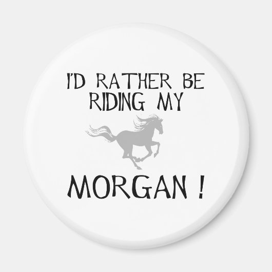 Ik rijd liever op mijn Morgan Magneet (Voorkant)