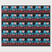 Ik rijd met Biden Cadeaupapier (Vlak)