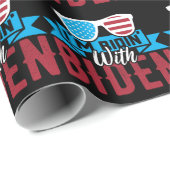 Ik rijd met Biden Cadeaupapier (Rol Hoek)