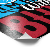 Ik rijd met Biden Foto Afdruk (Hoek)