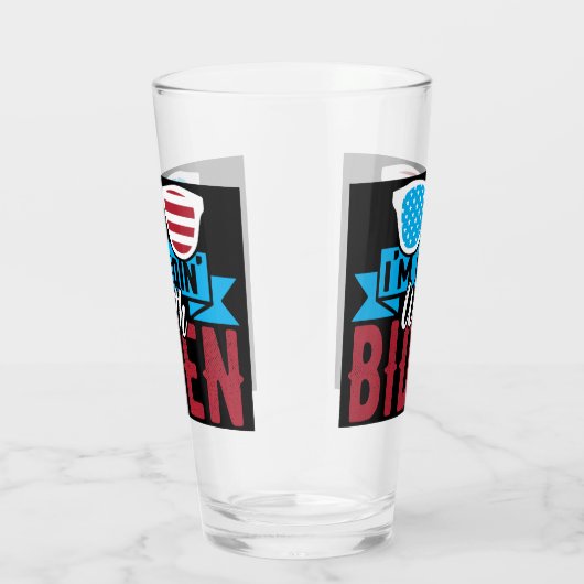 Ik rijd met Biden Glas (Rechts)