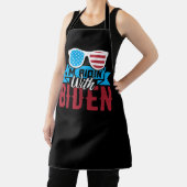 Ik rijd met Biden Schort (Insitu)