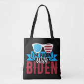 Ik rijd met Biden Tote Bag (Voorkant)