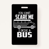 Ik rijd met een bus badge (Voorkant)