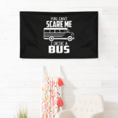 Ik rijd met een bus spandoek (Insitu)