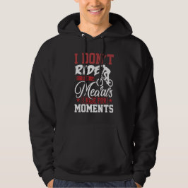Ik Rijd Niet met Witte Fietsen Hoodie