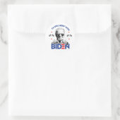 Ik rijd nog steeds met Biden Ronde Sticker (Tas)