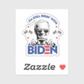 Ik rijd nog steeds met Biden Sticker (Vel)