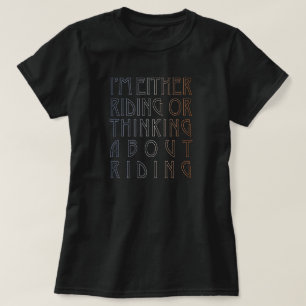 "Ik rijd of..." hippisch T-shirt