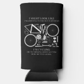 Ik rijd of ik denk aan het krijgen seltzer blikjeskoeler (Achterkant)