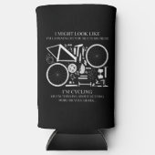 Ik rijd of ik denk aan het krijgen seltzer blikjeskoeler (Voorkant)