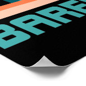 Ik rijd snel en barefoot, cadeaunaaien poster (Hoek)