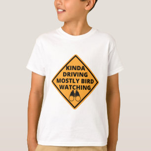 Ik rijd vooral vogels kijken t-shirt