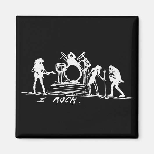 IK ROCK Dark Magnet (Voorkant)