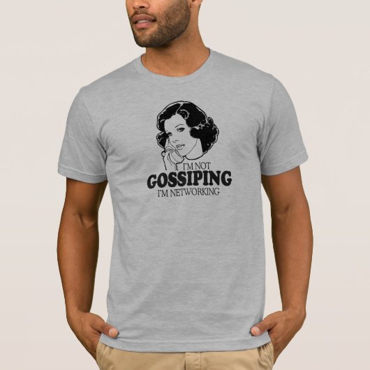 IK RODDEL NIET, IK NETWERK T-SHIRT (Voorkant)