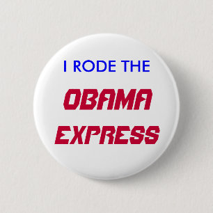 IK RODE DE, OBAMA, EXPRESS RONDE BUTTON 5,7 CM