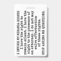 Ik Roeps Mijn Miranda Rechten Op / Ik Geef Geen To